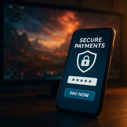 ACE444 secure payments screen