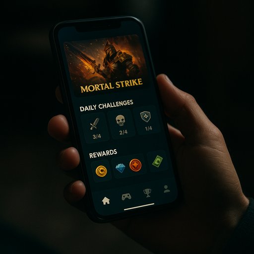 ACE444 mobile app dashboard