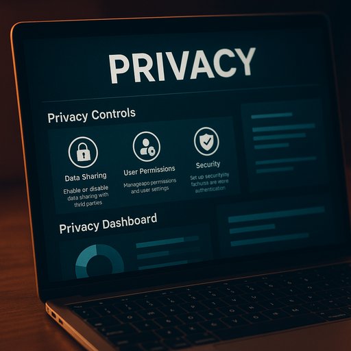 ACE444 privacy controls dashboard overview
