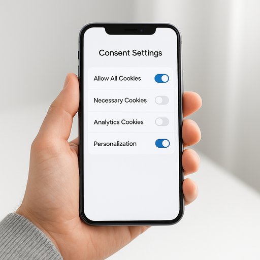 ACE444 user consent settings screen